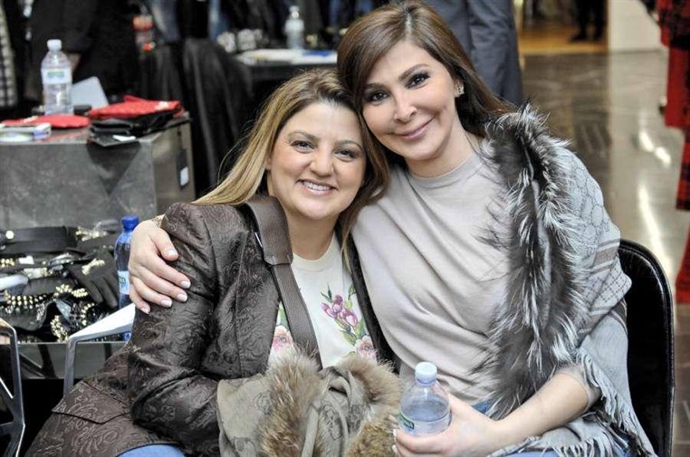 Elissa at Milano Fashion Week